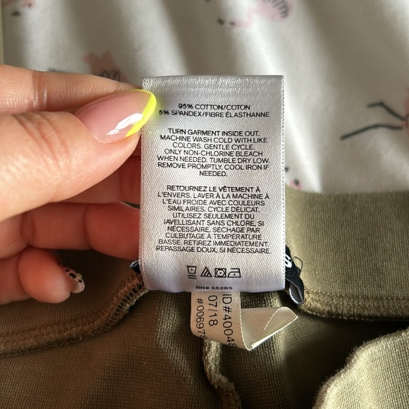 Express Khaki Green Leggings - Medium - Picture 4 of 5